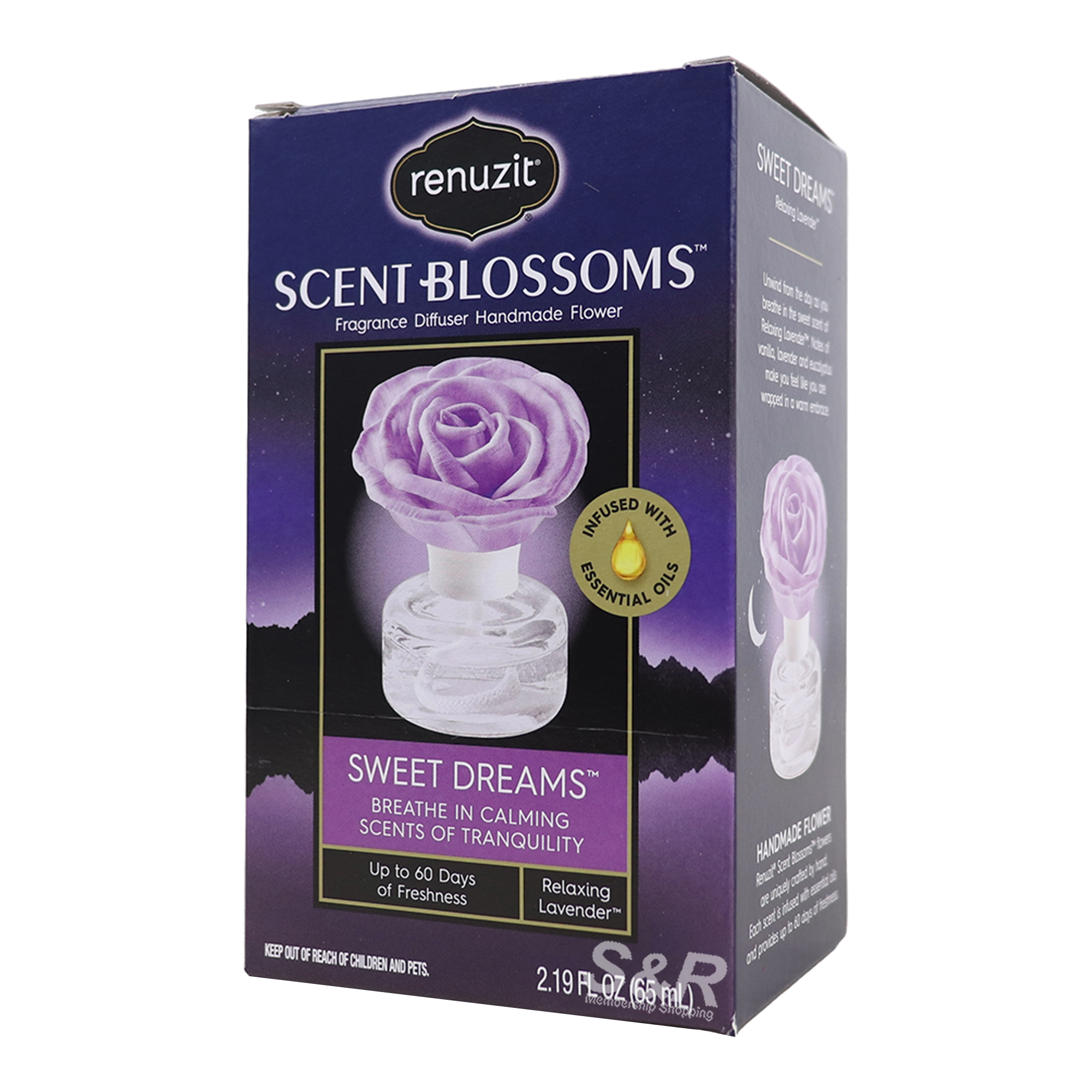 Renuzit Scent Blossoms Sweet Dreams 65mL Renuzit Scent Blossoms Sweet Dreams 65mL